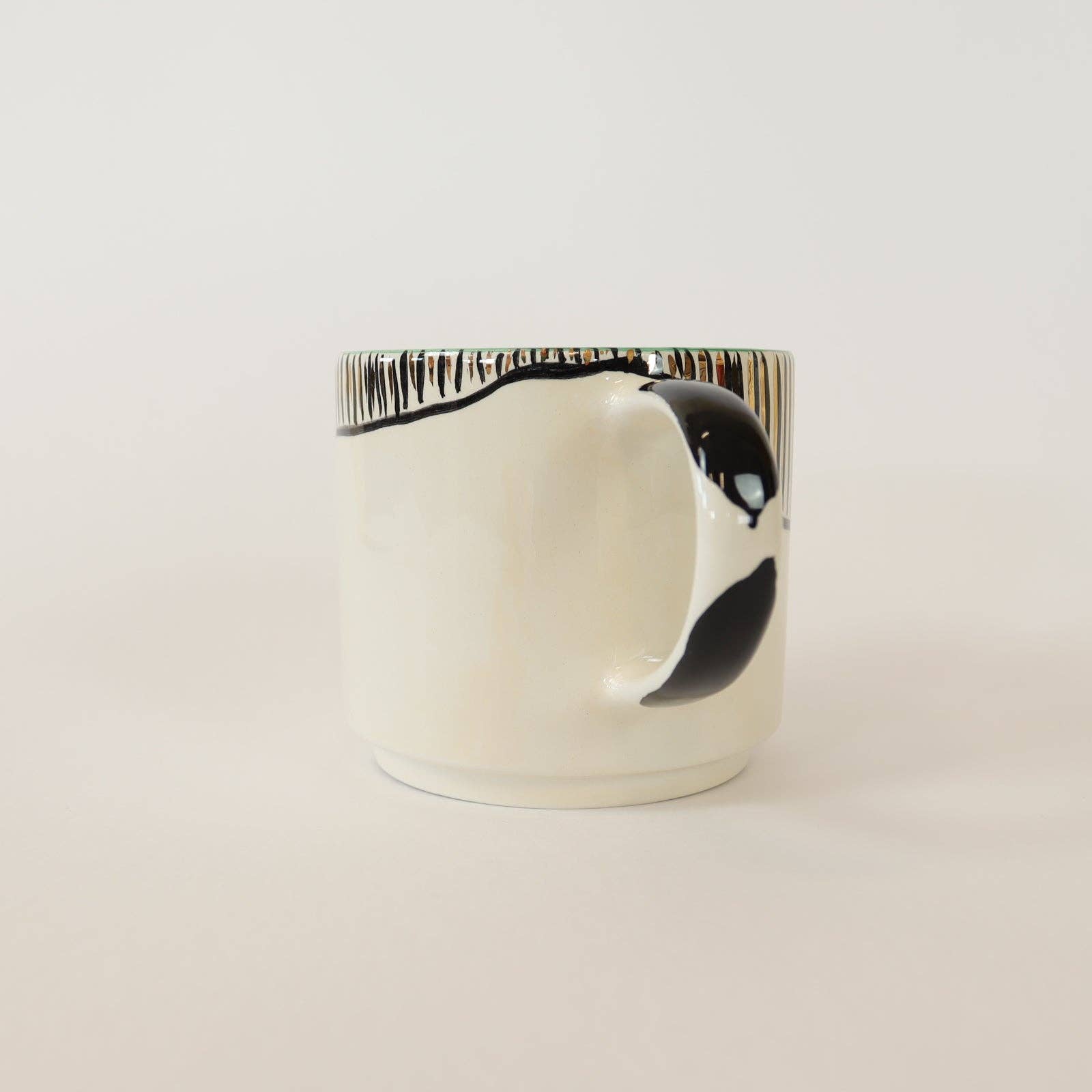 Atelier nelson gomes - Wholesale Coffee Mug - black abstract mug 6323