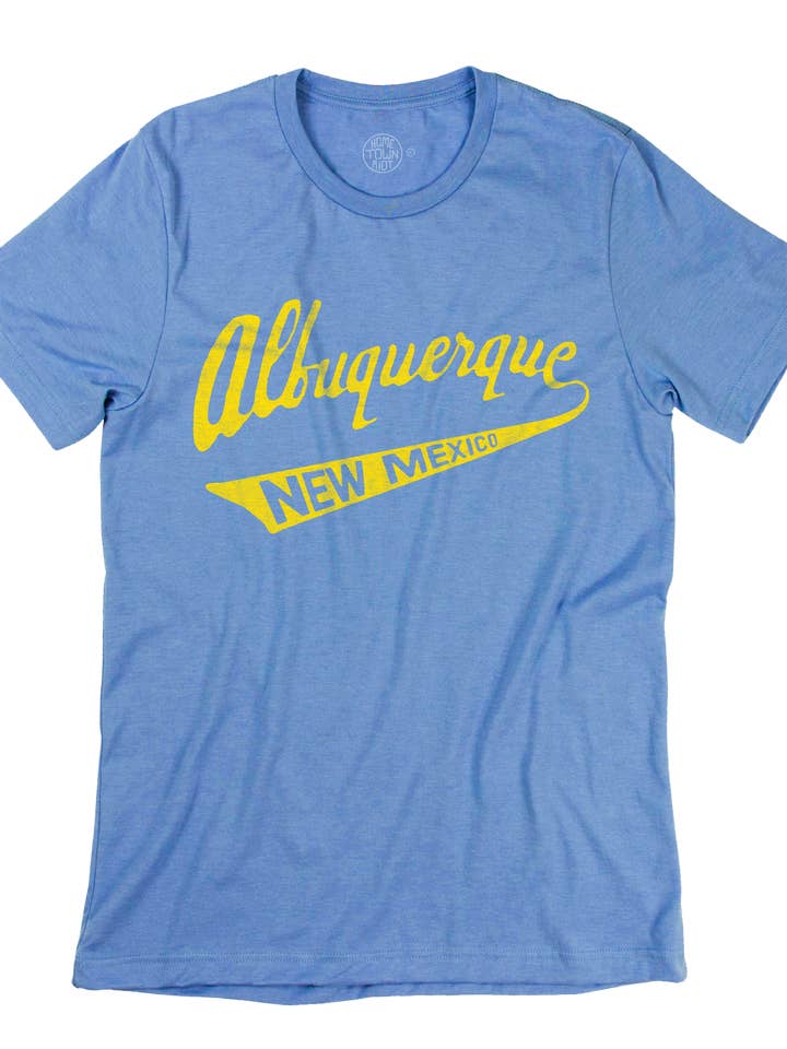 Hemd mit Albuquerque-Schriftzug für den Großhandel von HomeTown Riot