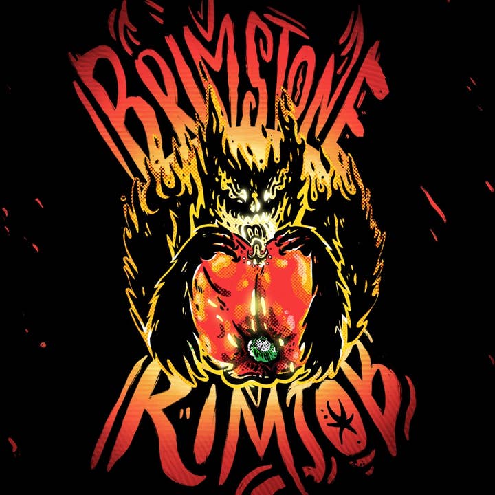 Harmacy Hot Sauce Co. - Wholesale Hot Sauce - "Brimstone Rimjob" Tahini & Roasted Red Pepper Sauce, 9oz