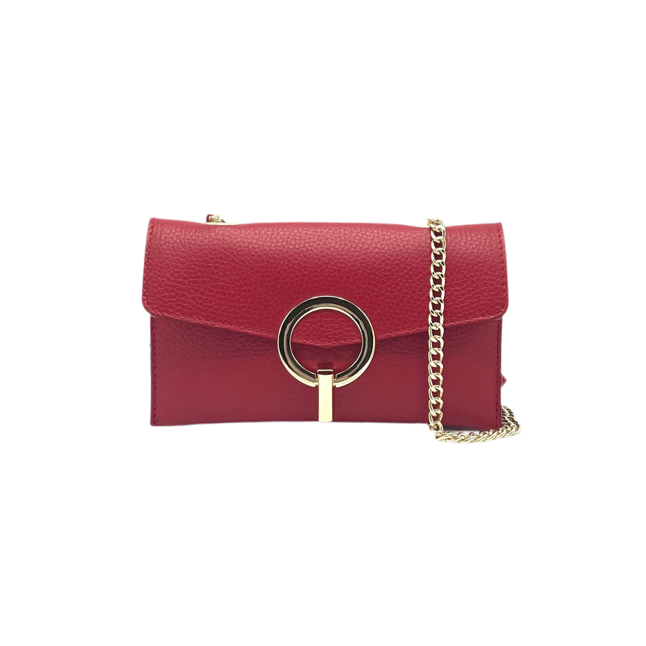 Suie Valentini srl - Vendita all'ingrosso Pochette - Donna - Mini pochette in pelle genuina Made in Italy, art. 11258917