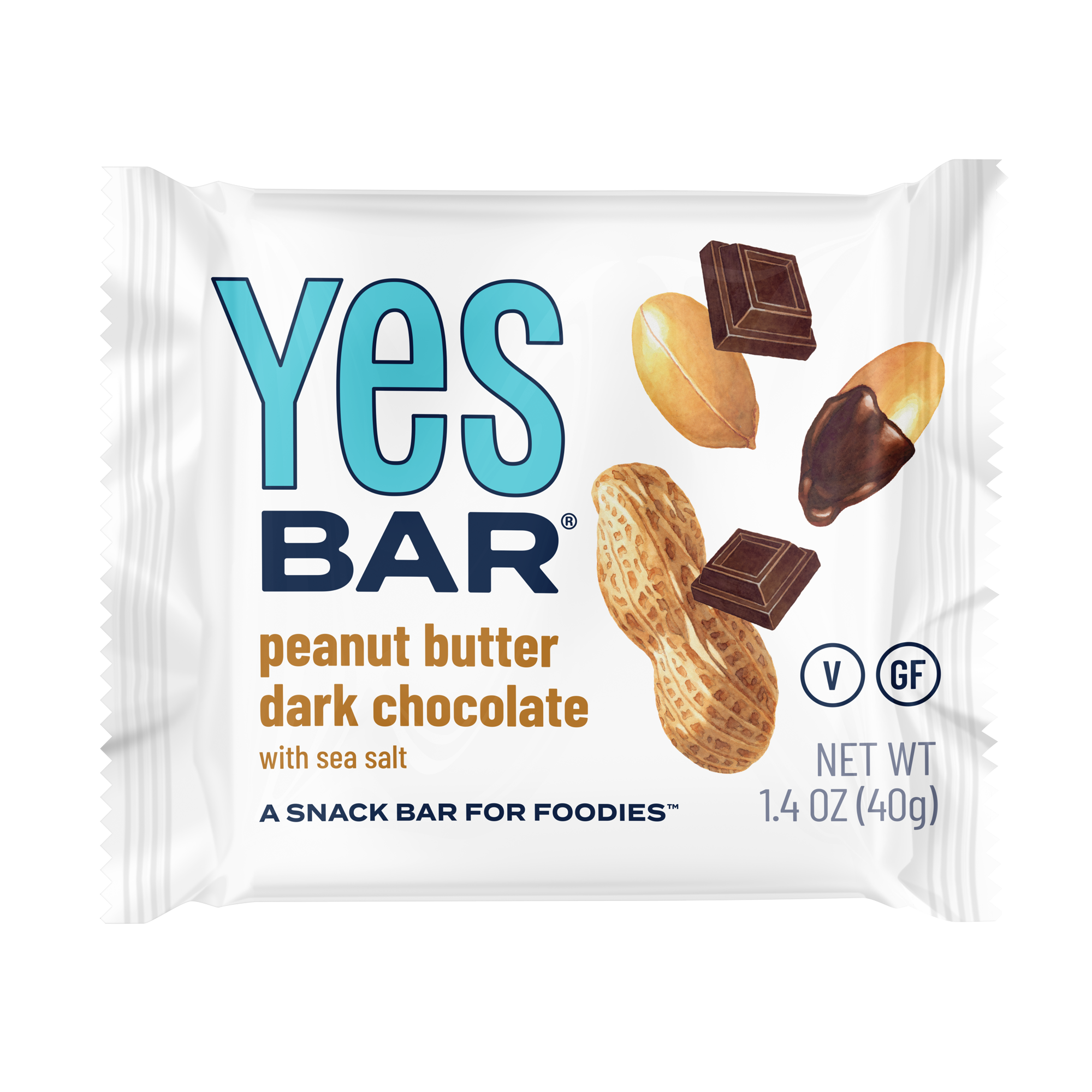 YES Bar® - Low Sugar Snack Bars - Wholesale Snack Bar - Peanut Butter Dark Chocolate - Premium Real Food Snack Bar8