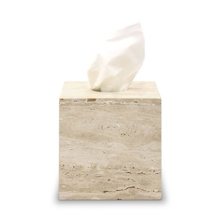 Housse à mouchoirs │ TRAVERTIN pour la vente par Humble Nature