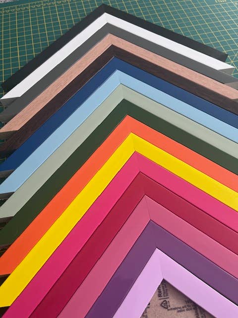 Blue Iris Designs Co - Wholesale Picture frame - Sustainable UK-Made Polcore A4 Picture Frame2