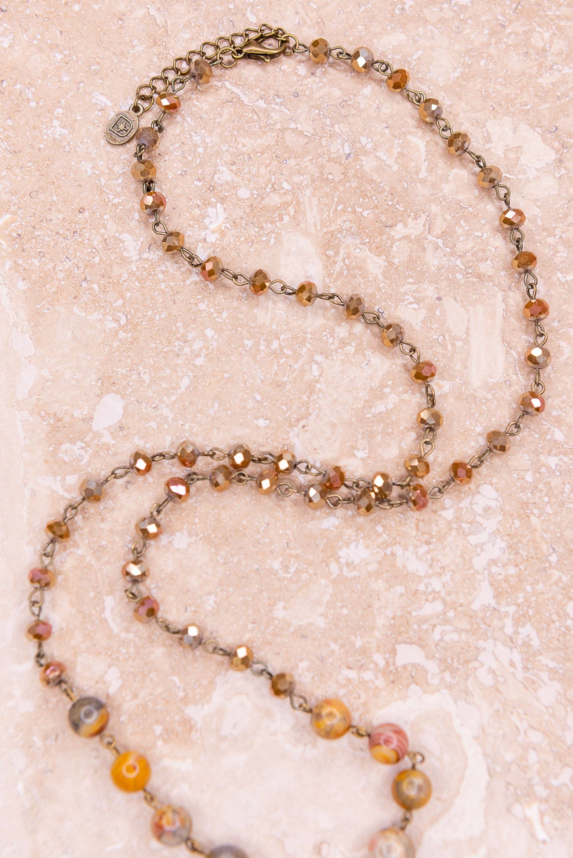 Dylan Designs - Wholesale Pendant/Charm Necklace - Alani Necklace in Taupe7