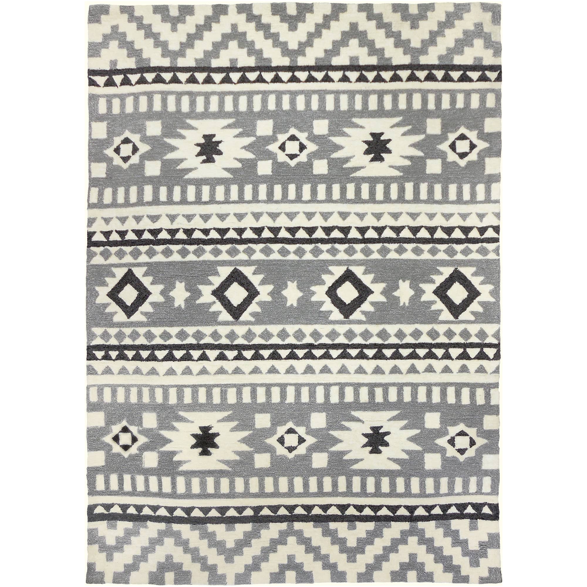 Home Comfort Rugs - Wholesale Area Rug - Heritage in Gray Homefires Rug 22" x 32"0