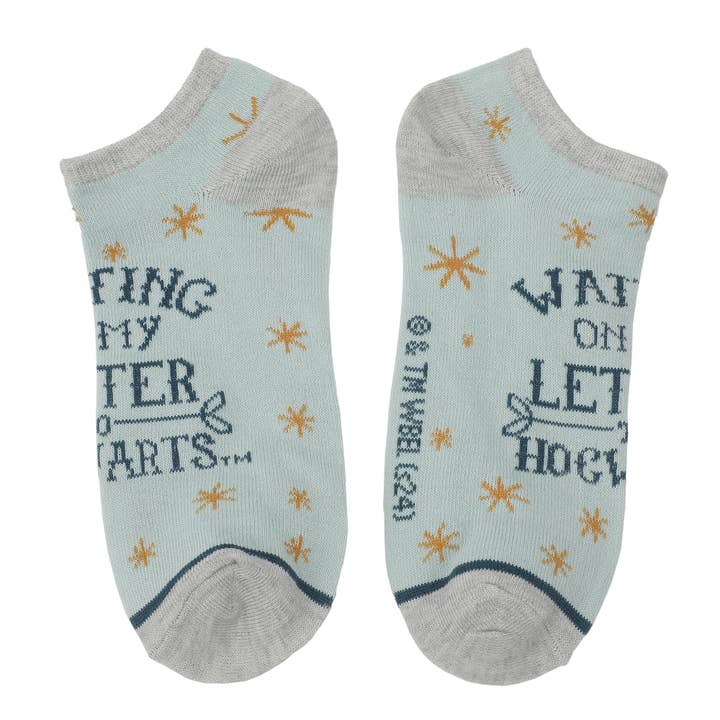 Bioworld Merchandising - Wholesale Socks - Women's - Harry Potter Hedwig Women's 5 Pair Ankle Socks