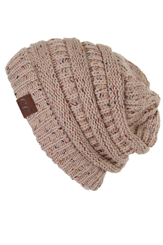 Hana - Wholesale Beanie - Women's - C.C Confetti Ponytail Messy Bun Beanie46