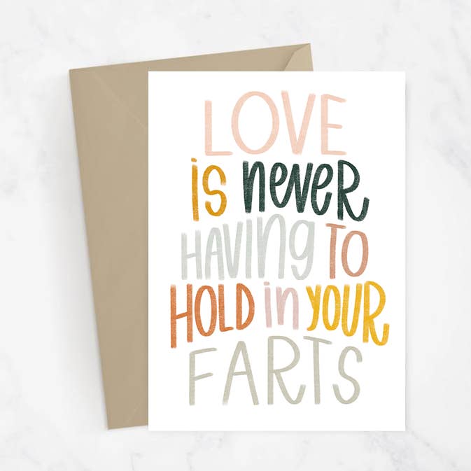 Kärlek och Farts Card för wholesale av Lux + Trip