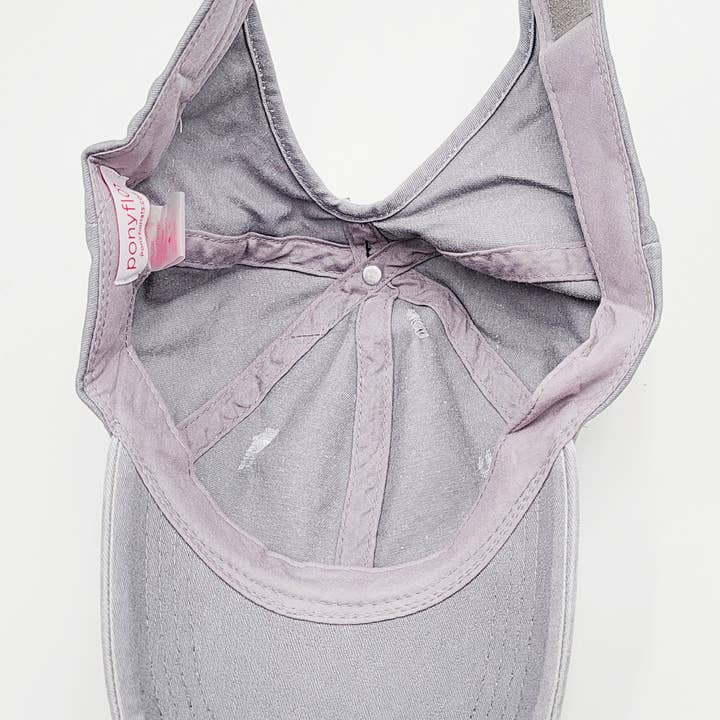 Treasure Bank - Wholesale Ponytail Cap - Women's - PONYFLO Distressed Cotton Ponytail Cap15