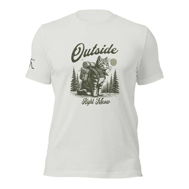 Camiseta Outside Right Meow para venta al por mayor de Hero Dirt LLC