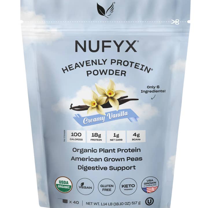 NUFYX Heavenly Protein Powder — Creamy Vanilla for wholesale by NFit USA - Fitness Market