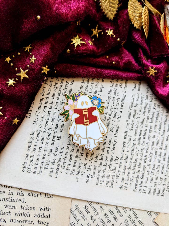 Reading Ghost hård emaljestift for engroshandel hos Joyella Design