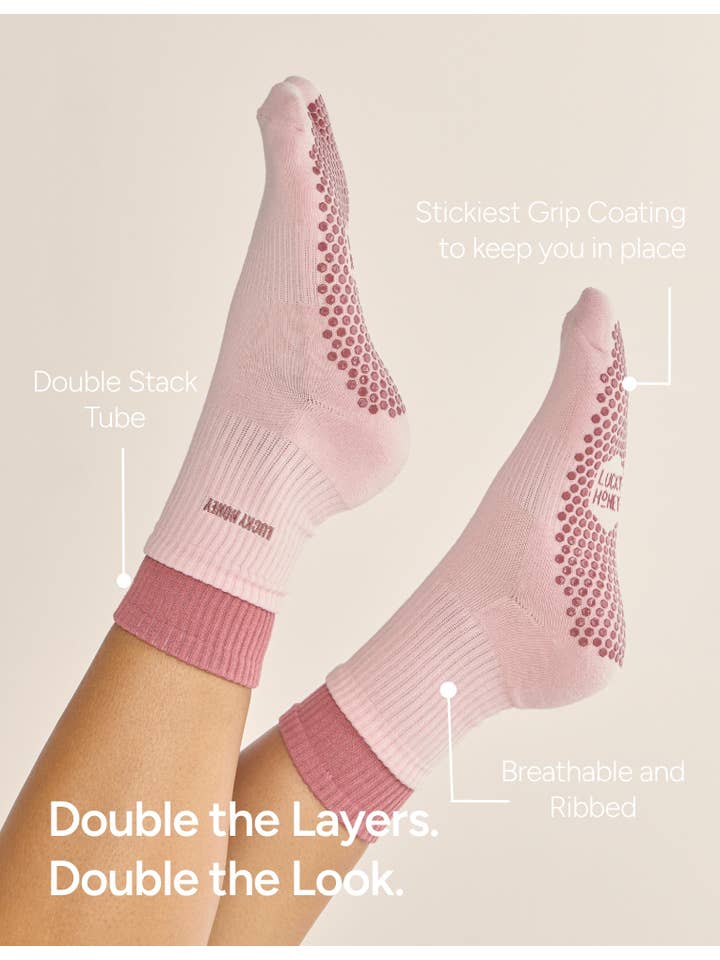 LUCKY HONEY - Wholesale Socks - Women's - The Stack Sock7