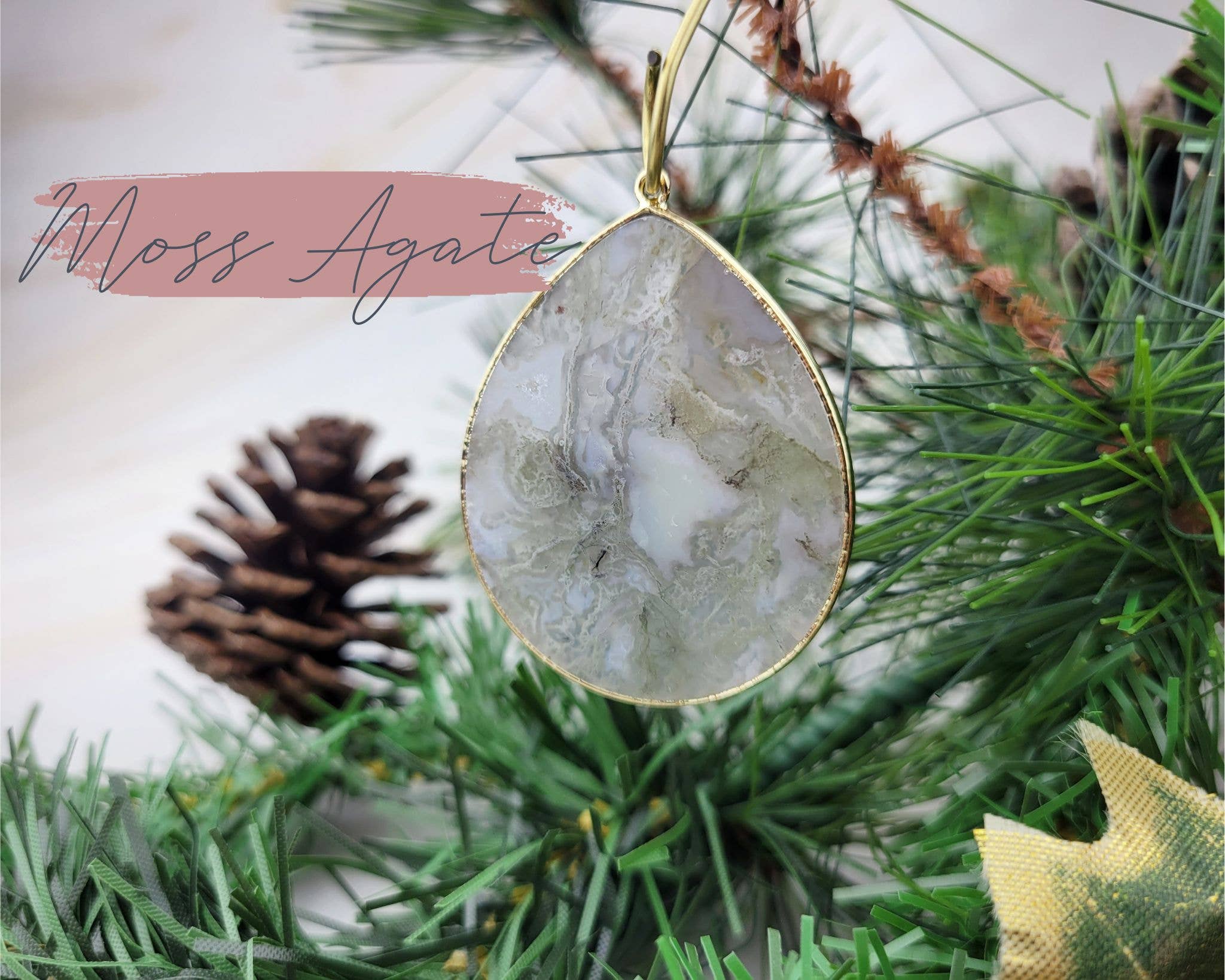 WonderLight Jewelry – Conjunto de ornamentos por atacado – Conjunto de enfeites de cristal de pedras preciosas em forma de lágrima - Mindfulness Gifts4