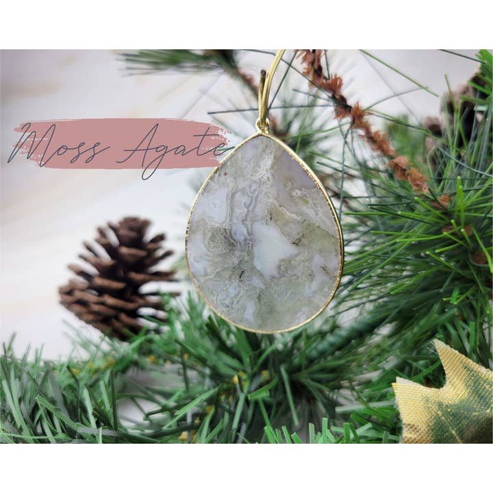 WonderLight Jewelry – Conjunto de ornamentos por atacado – Conjunto de enfeites de cristal de pedras preciosas em forma de lágrima - Mindfulness Gifts4