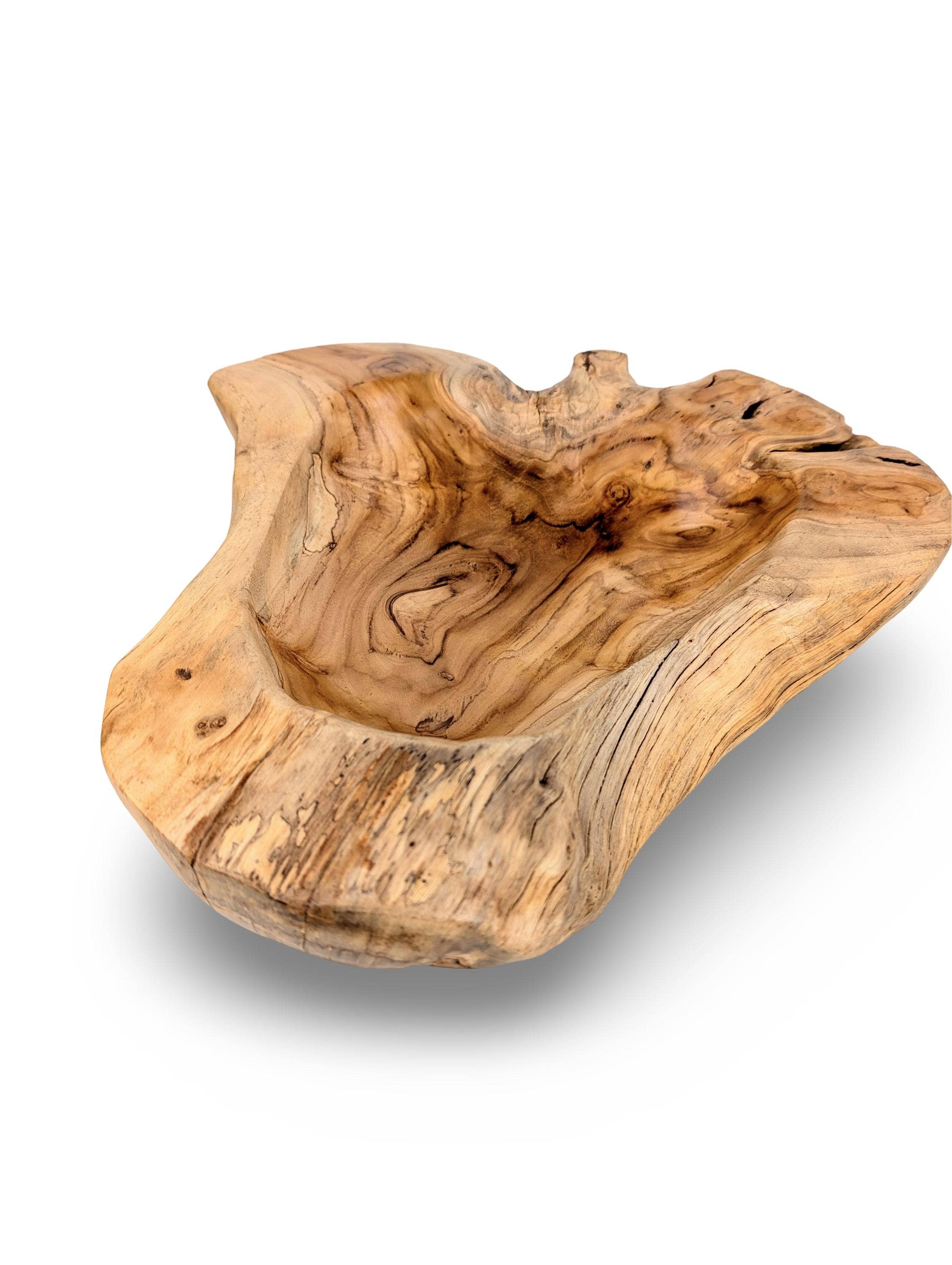 baligood - Wholesale Serve Bowl - Natural Edge Wood Bowl, Teakwood Bowl, Wooden Salad Bowl, Teak Serving Bowl, Natural Wood Bowl, Organic Wood Bowl, Wood 5