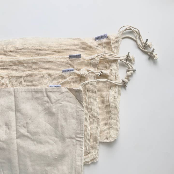 Mesh Produce Bag Set for wholesale by eco+amour