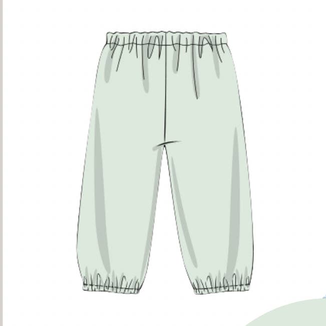 The Seaside Proper Children’s Company - Wholesale Pants - Kids - December Arrival Boys Sage (Bear, parade & boots) Bubble Pant0