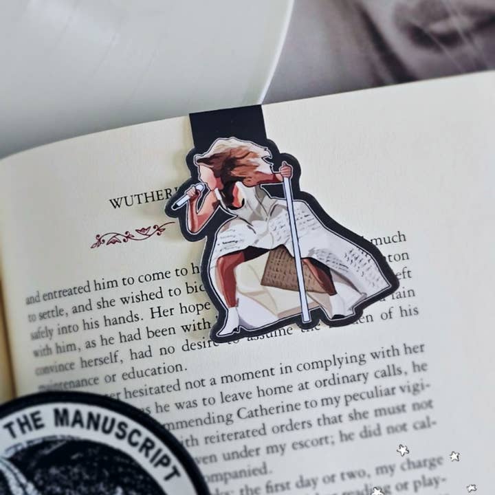 Taylor Swift Tortured Poets afdeling magnetisk bogmærke for engroshandel hos Like Starlight Studio