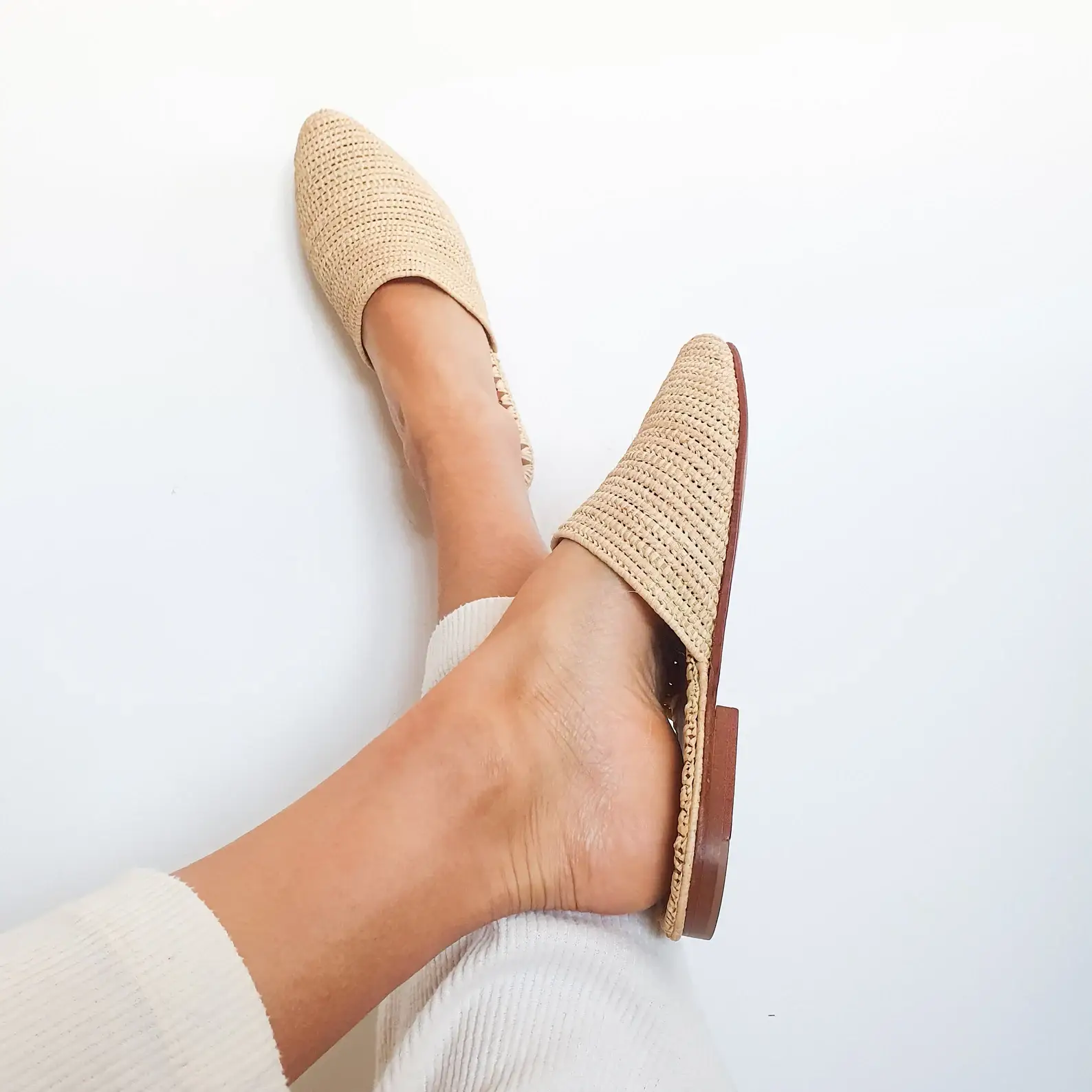 craftberber - Vendita all'ingrosso Sandali - Donna - Sandali in rafia fatti a mano in Marocco, scarpe boho in rafia1