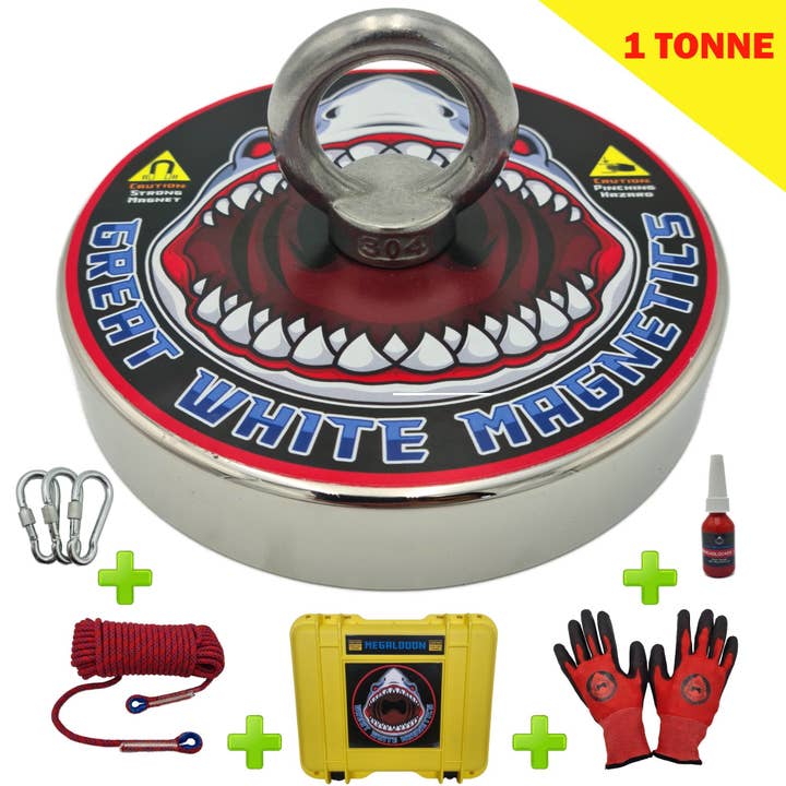 Adventure Market – wholesale Sporting accessories – MEGALODON - 1 Tonne Expert Magnet Fishing Kit