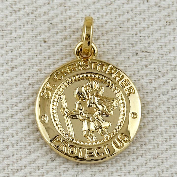 18k Gold Filled Saint Christopher Medal Pendant and other Purchase Wholesale christopher. Free Returns & Net 60 Terms on Faire trending on Faire.