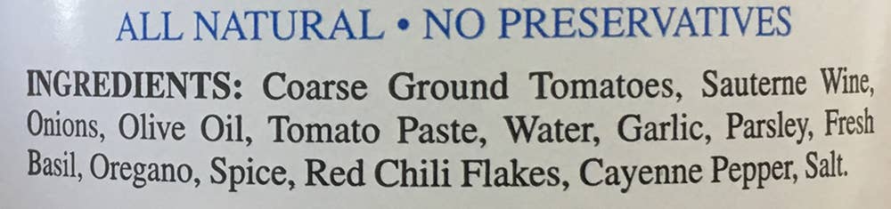 Golden West Specialty Foods – Molho para massa por atacado – Molho de Pasta Cioppino All Natural Paladini All Natural - 26 oz6