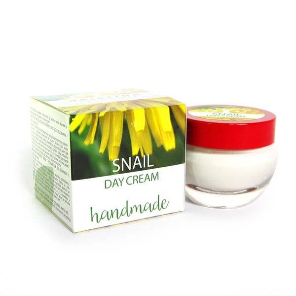 Handgjord ansiktsdagkräm med snigelextrakt – uppmjukande för wholesale av Jonada LTD