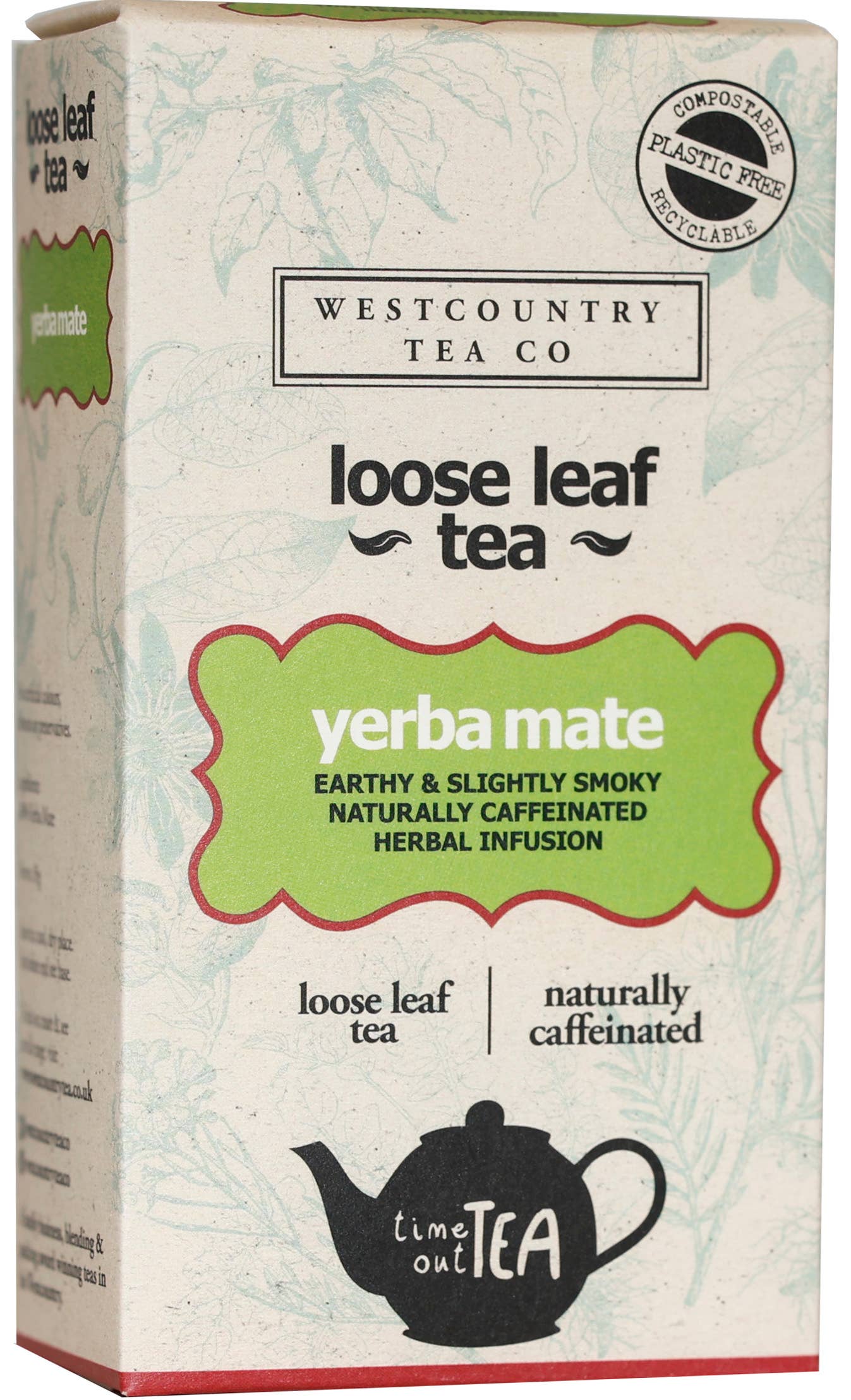 Westcountry Tea Co. – wholesale Loose tea – Yerba Mate Loose Leaf Time Out Tea0