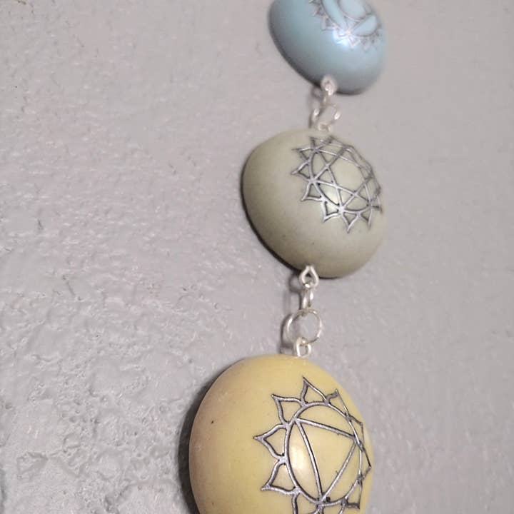 Weeds and Witchery – Arte de parede dimensional/3D por atacado – Adorno de parede de resina dos chakras4