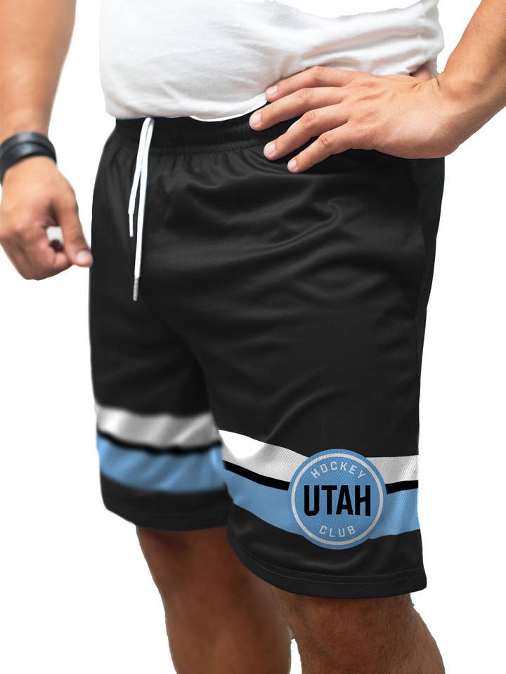 Utah Hockey Club Mesh Hockey Shorts *ALLEEN VOORBESTELLING* voor wholesale door Bench Clearers