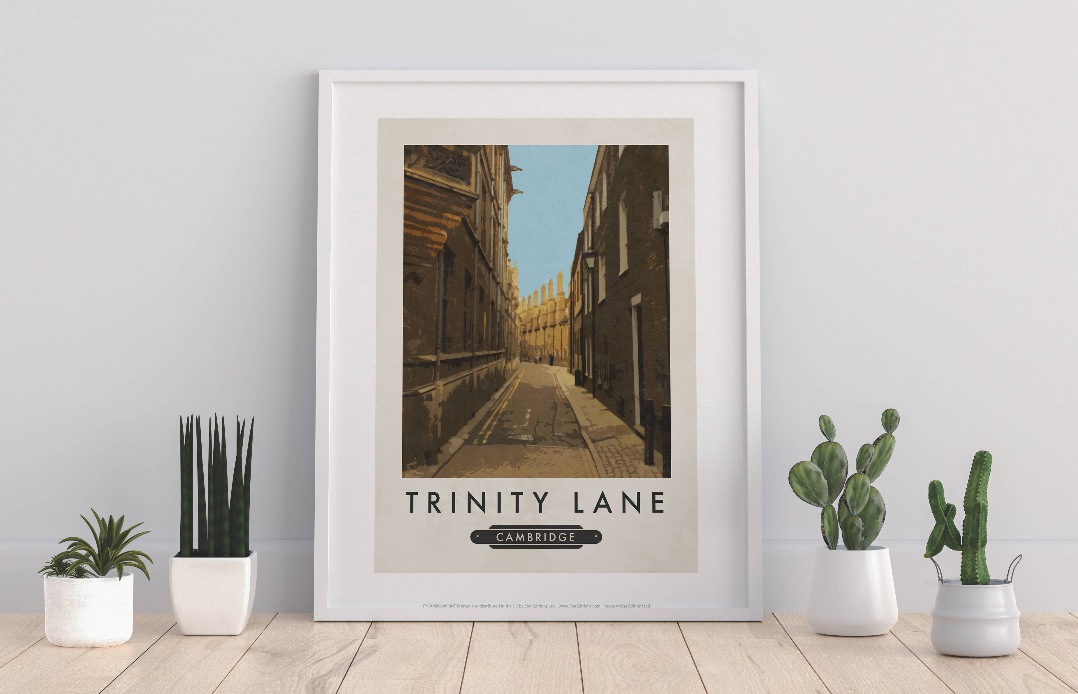Star Editions – wholesale Art print – Trinity Lane, Cambridge - 11X14” Premium Art Print0