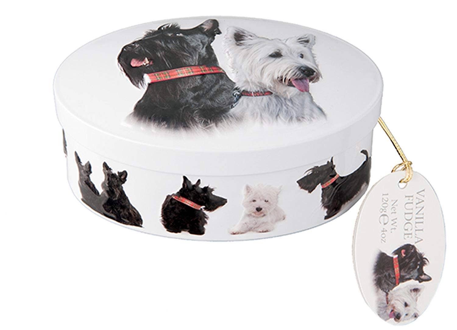 Gardiners Handmade Confectionery - Wholesale Fudge - Scottie Dog Tin - Vanilla Fudge1