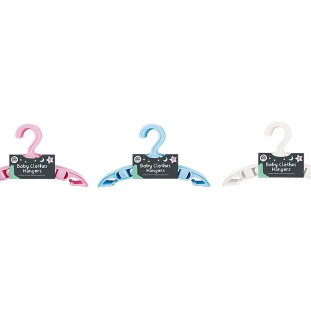 Bulk Baby Clothes Hangers (10pk) | Carton (24Pcs) LMT UK Wholesale for wholesale by LMT-UK