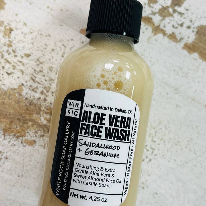 White Rock Soap Gallery - Wholesale Facial Cleanser - Aloe Vera Face Wash