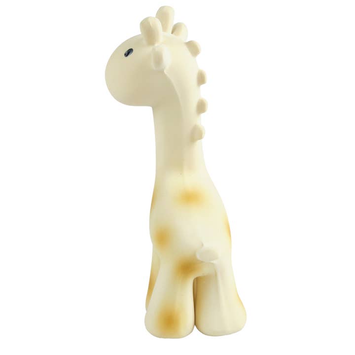 Tikiri Toys LLC - Wholesale Bath Toy - Baby - Giraffe Natural Organic Rubber Teether, Rattle & Bath Toy