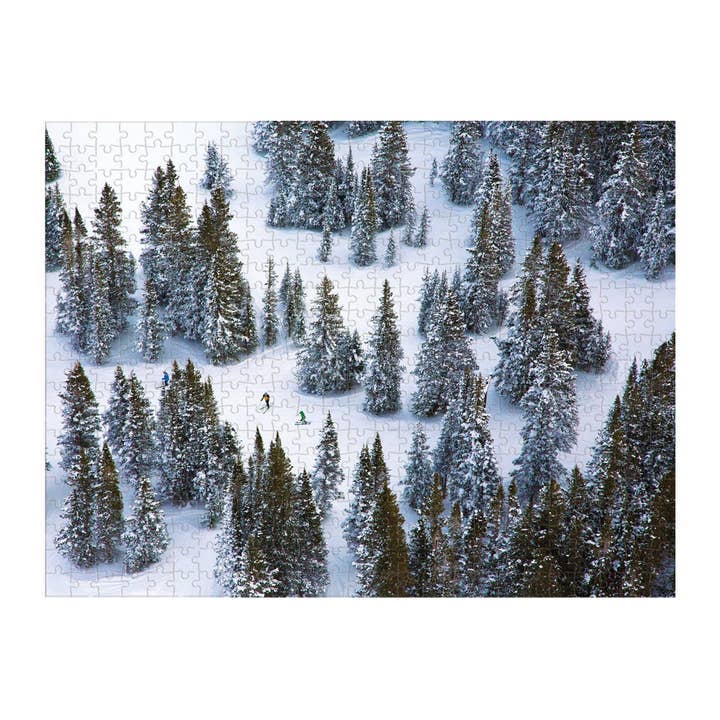 Chronicle Books - Wholesale Puzzle - Adult - Gray Malin The Snow Double-Sided 500 Piece Puzzle3