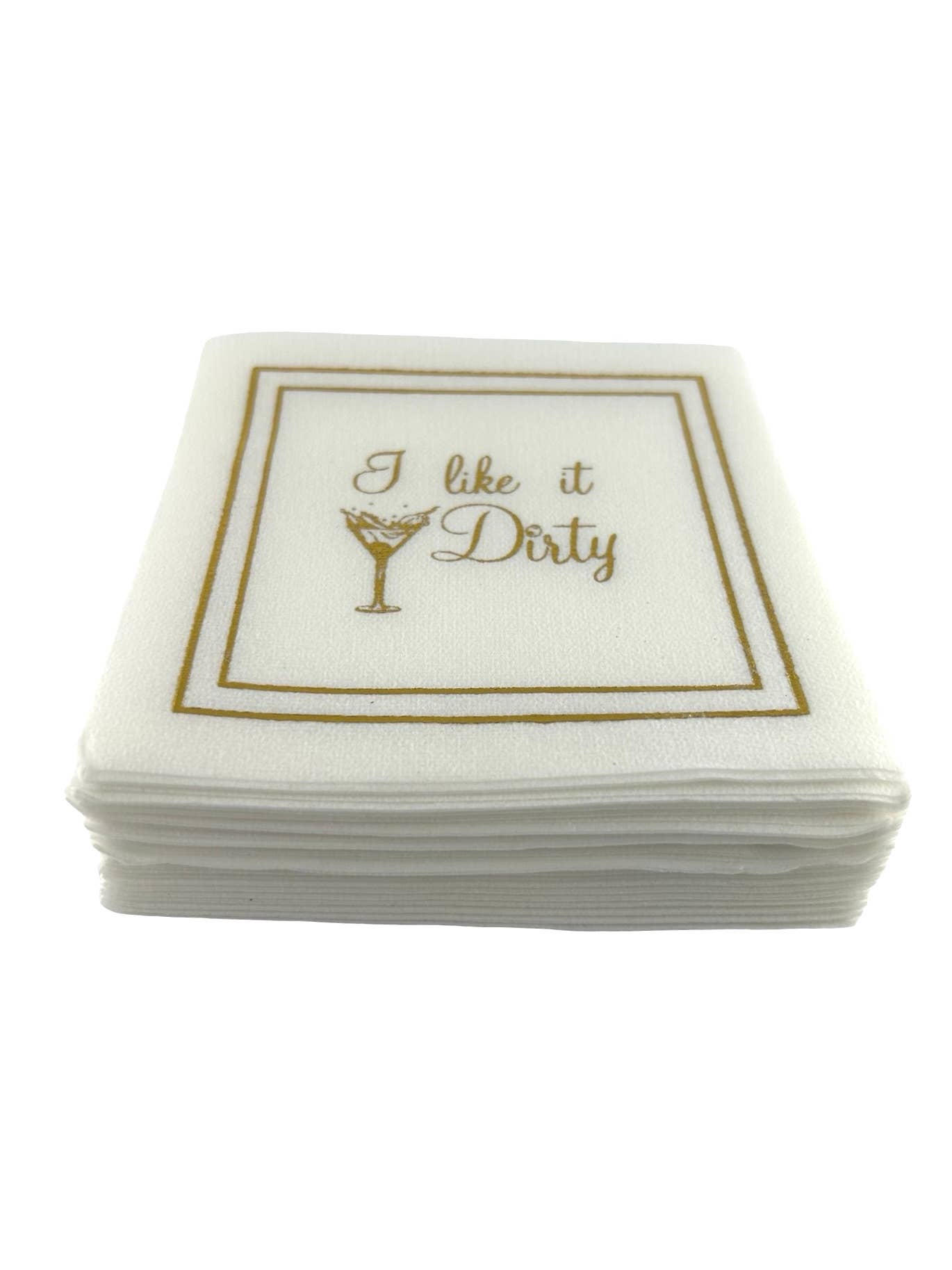 Maven Home - Wholesale Disposable Napkin - Linen-Feel Cocktail Napkins, Dirty0