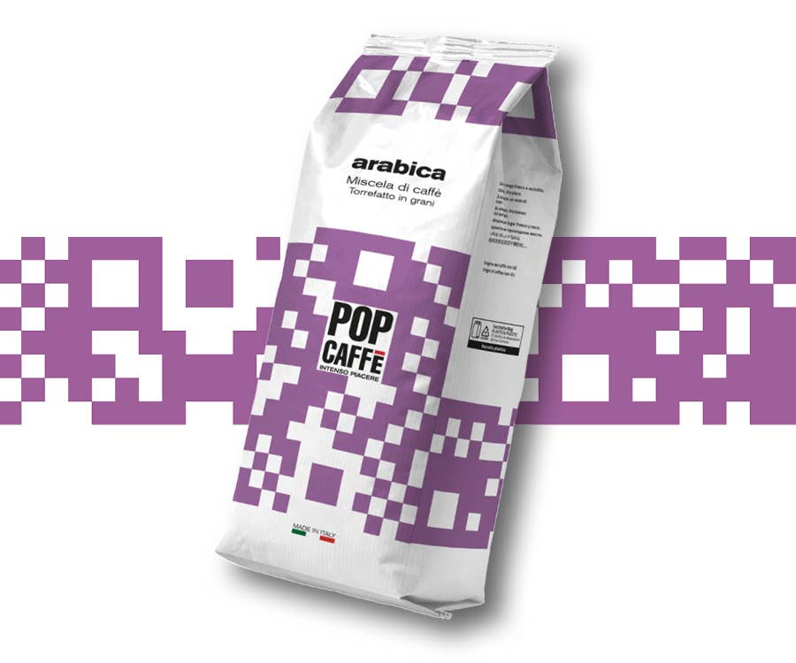 POP CAFFE' - Venta al por mayor Café instantáneo/expreso - GRANOS DE CAFÉ POP 
MEZCLA DE ARÁBICA0