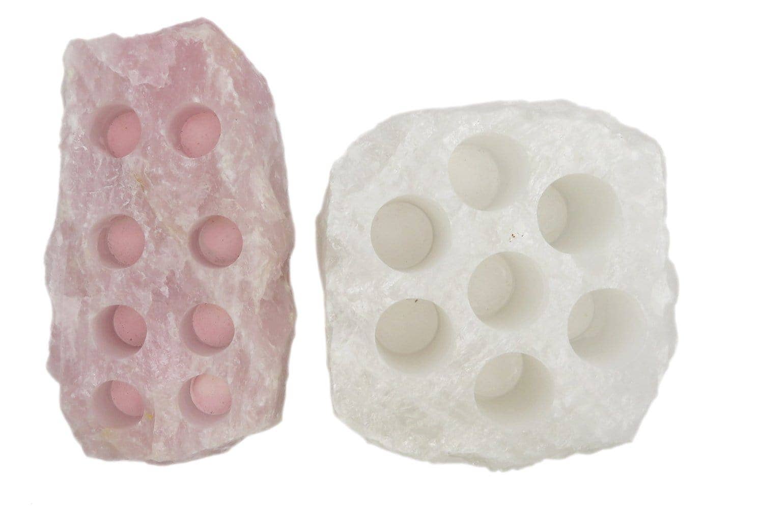 Rock Paradise - Wholesale Essential Oil Holder - Essential Oil Holder - Crystal - 8 Hole Roller5