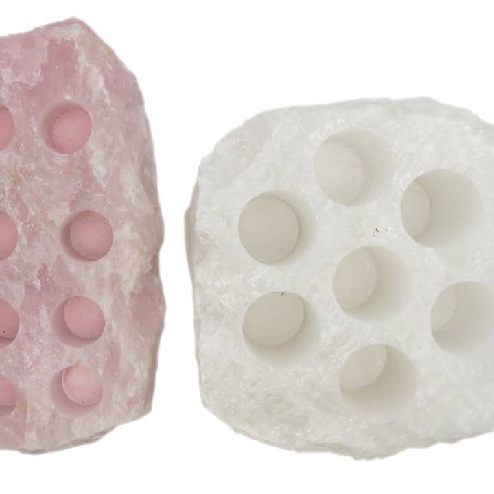 Rock Paradise - Wholesale Essential Oil Holder - Essential Oil Holder - Crystal - 8 Hole Roller5