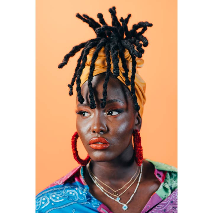 Seraphtive LLC - Wholesale Hoop Earrings - Sunset Hoops in Lava Red1