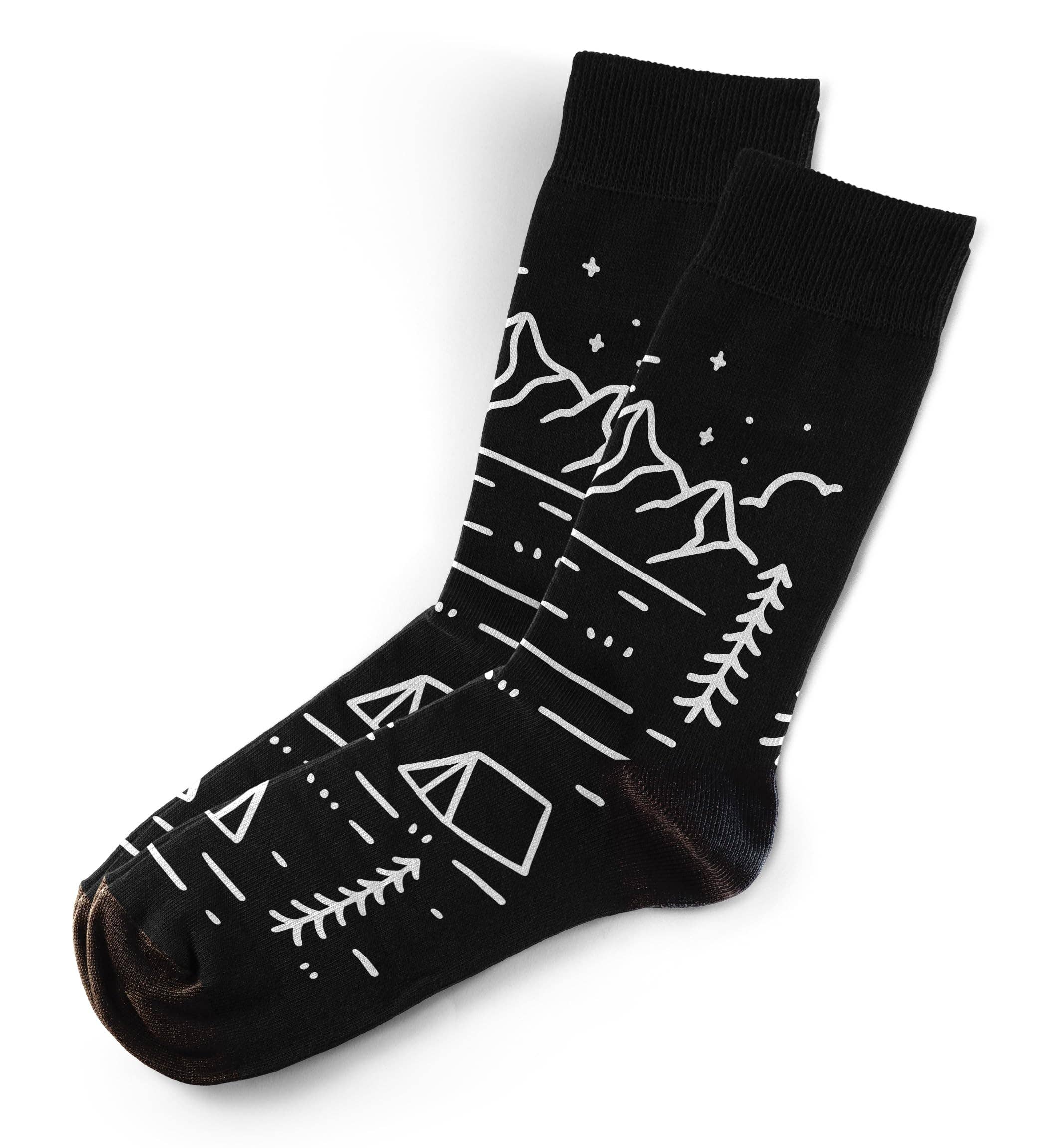 Smithco Distributing – Meias com sola - Unissexo por atacado – Sillies Socks Outdoor - Meias Divertidas Novelty, Padrões Únicos35