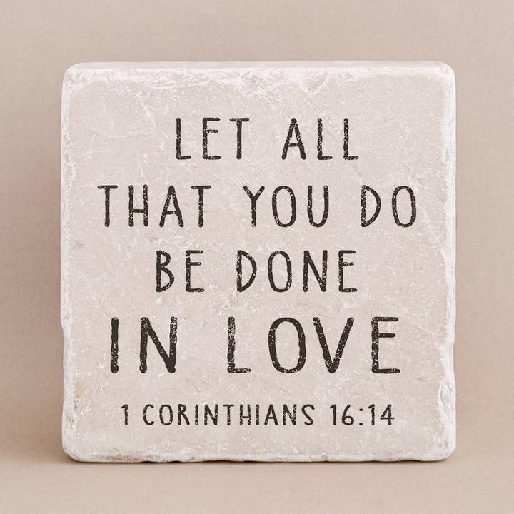 502 | 1 Korintiërs 16:14 voor wholesale door Twelve Stone Art