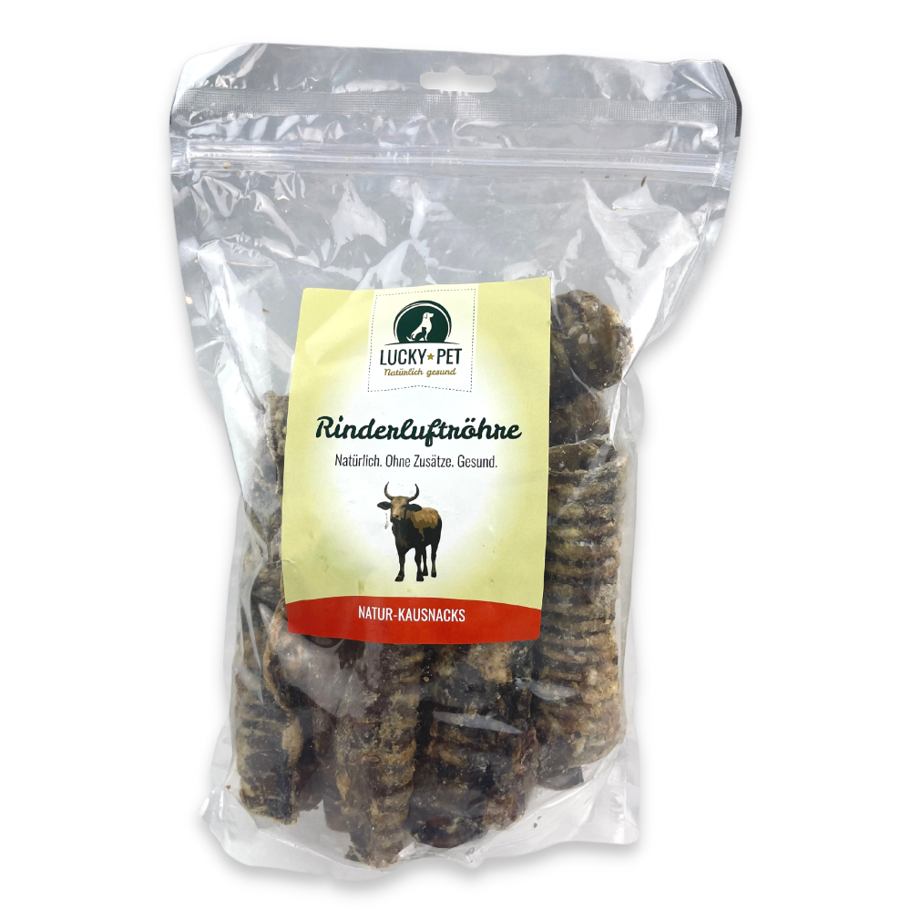 Lucky-Pet Handels- und Produktions GmbH - Wholesale Pet Treats - Dog - Lucky-Pet beef trachea pieces 500 g2