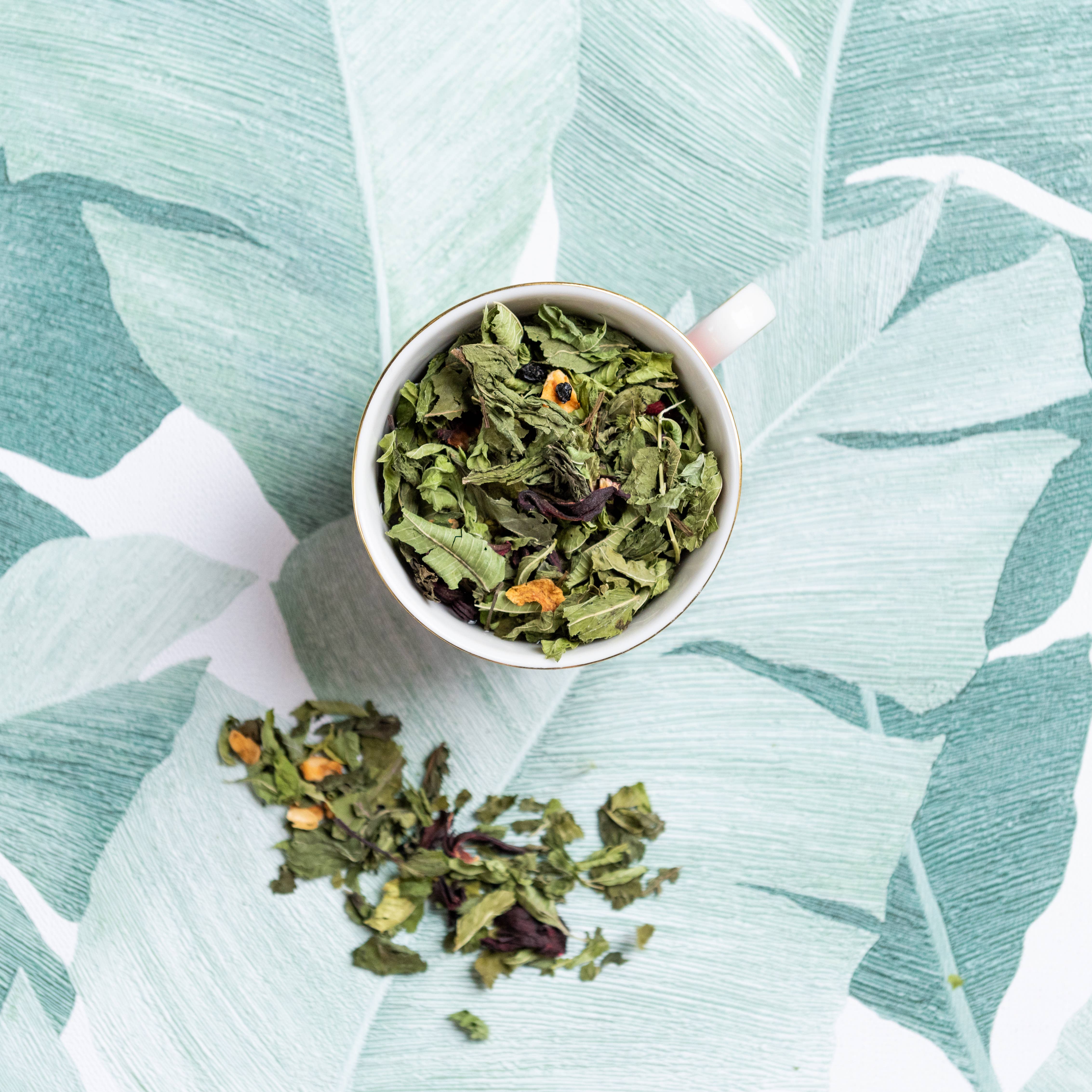 Happy Plantes - Wholesale Health/Detox Tea - Organic herbal tea Digestion  summer hibiscus fruit, 30g2