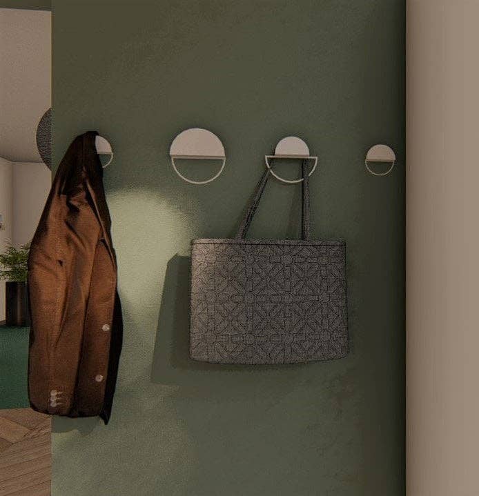 Blackivycraft – Großhandel Garderobenständer – Minimaler Garderobenständer-Set R1022