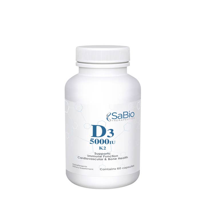 SaBio Therapeutics - Wholesale Oral Supplement/Vitamin - D3 5,000 with K2