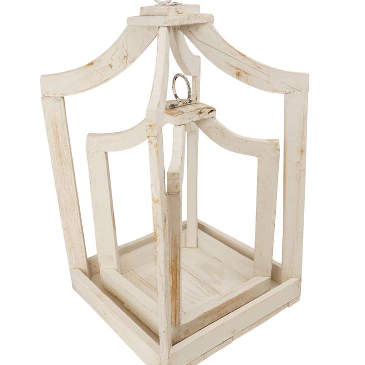 My Amigos Imports - Wholesale Lantern - Canopy Set of 2-Farmhouse Wood Lantern-Home Decor-4 Choices