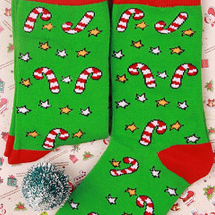 NINEXIS - Wholesale Socks - Unisex - CWMS03021_CHRISTMAS CREW SOCKS FOR MEN AND WOMEN GIFT7
